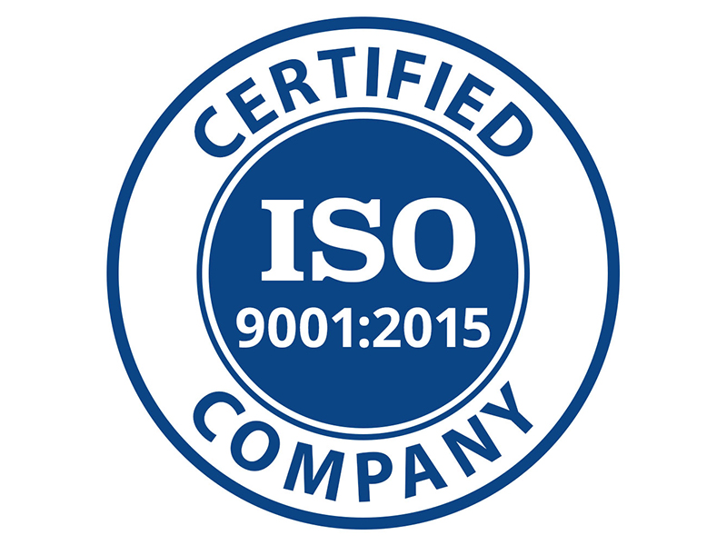 ISO 9001:2015 Certificate